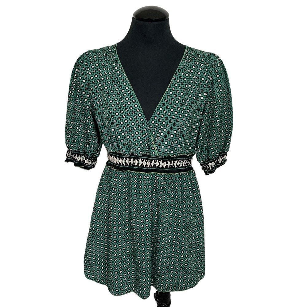 ‎Studio M V-Neck Blouse - Women’s L